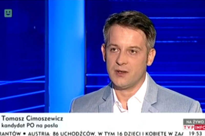 Tomasz Cimoszewicz zapewnia, że ojciec nigdy nie pomagał mu w karierze.