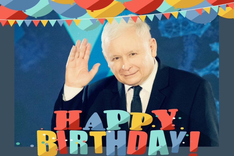 Jarosław Kaczyński skończył 75 lat.