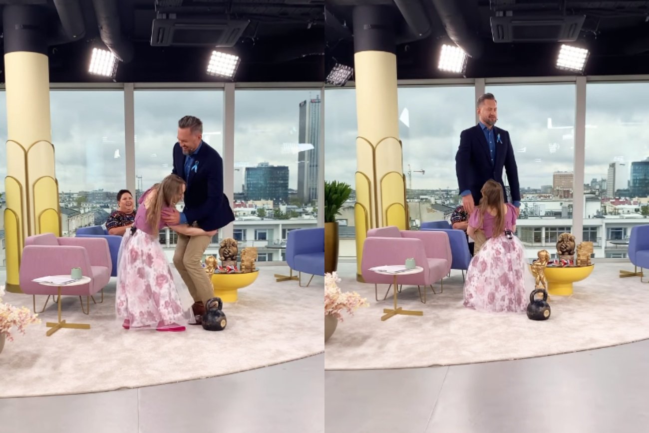 Marcin Prokop wrzasnął na wizji w "Dzień Dobry TVN". Komiczna scena [WIDEO]