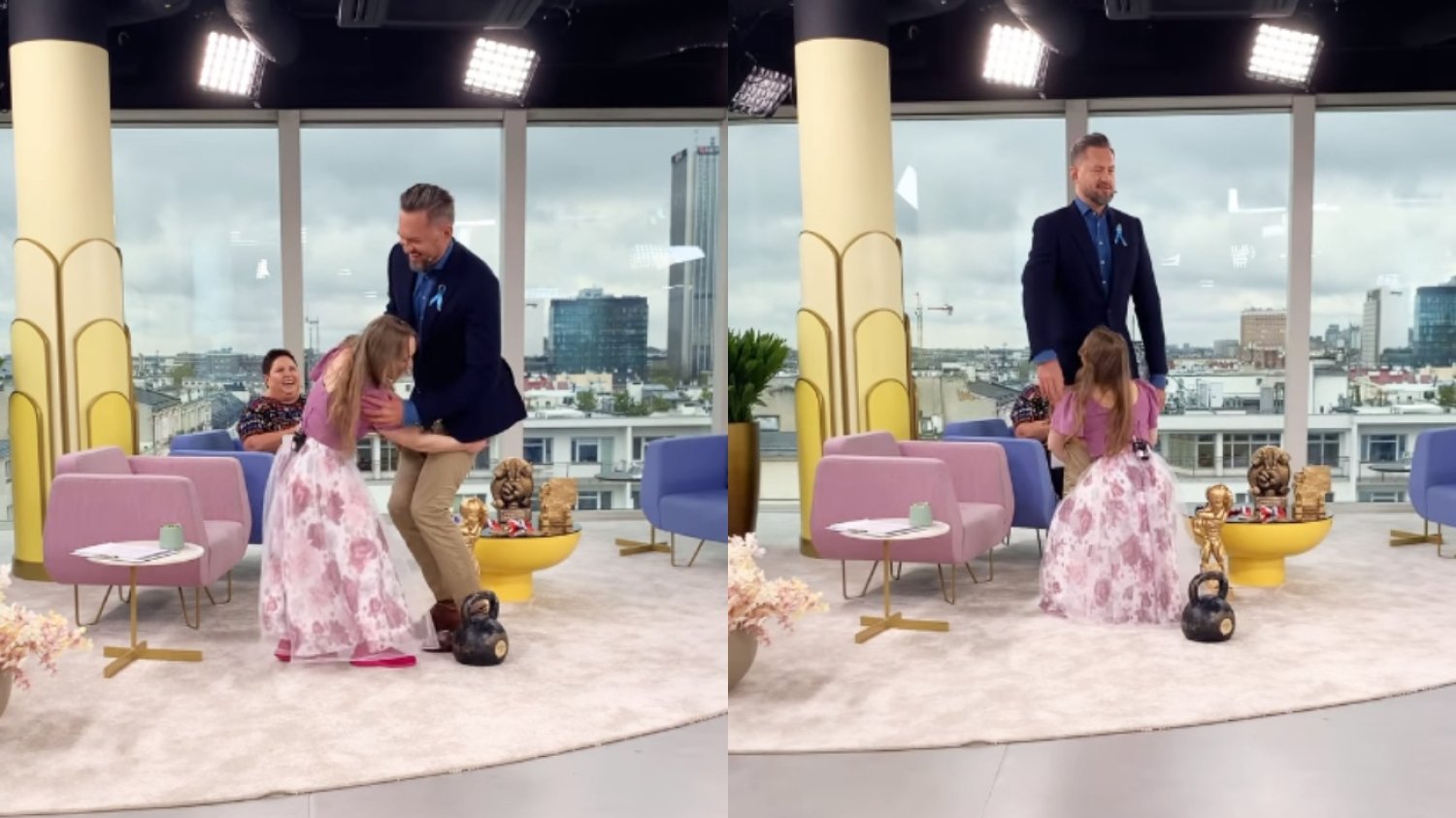 Marcin Prokop wrzasnął na wizji w "Dzień Dobry TVN". Komiczna scena [WIDEO]