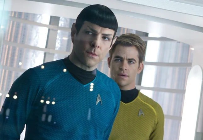 Spock (Zachary Quinto) i kapitan James T. Kirk (Chris Pine)