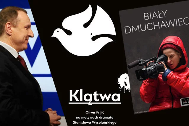 Jacek Kurski chce zdjąć z ramówki TVP przedstawienie "Biały Dmuchawiec", bo gra w nim aktorka występująca w "Klątwie".