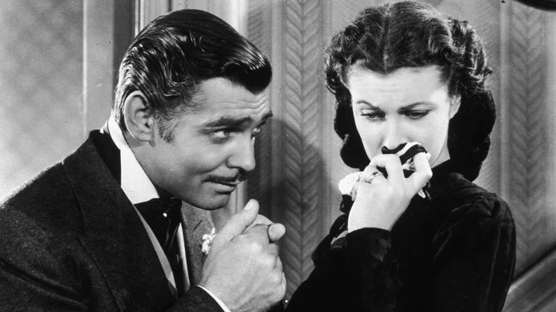 Vivien Leigh i Clark Gable