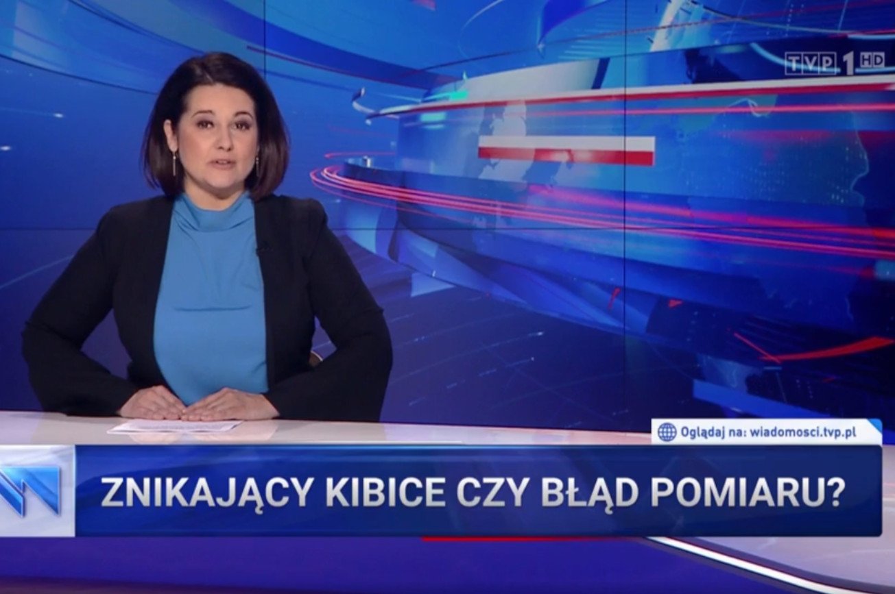 Kadr z materiału TVP z 17 czerwca 2020 roku.