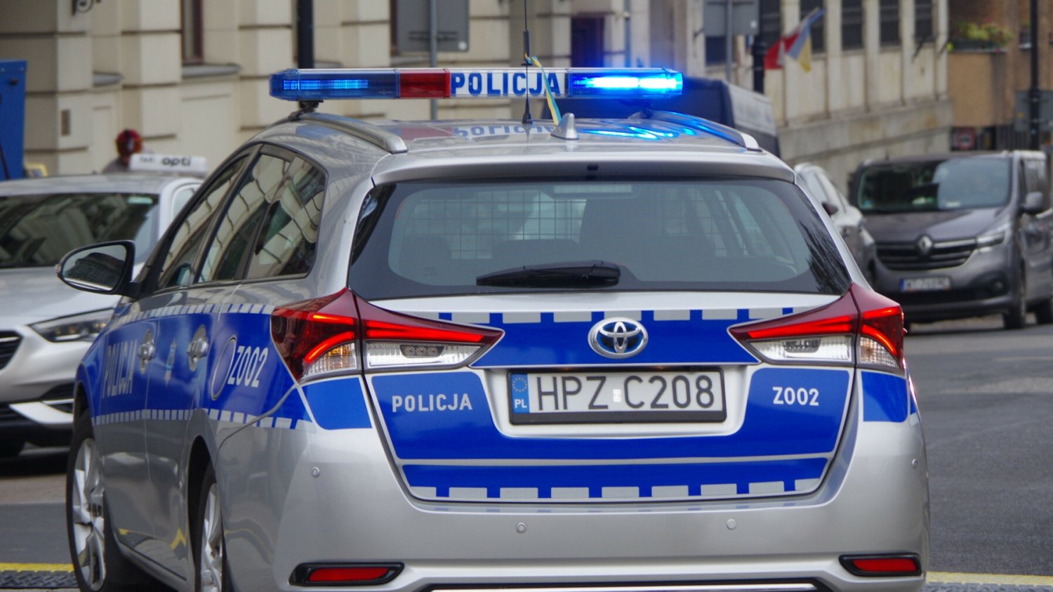 Radiowóz policyjny