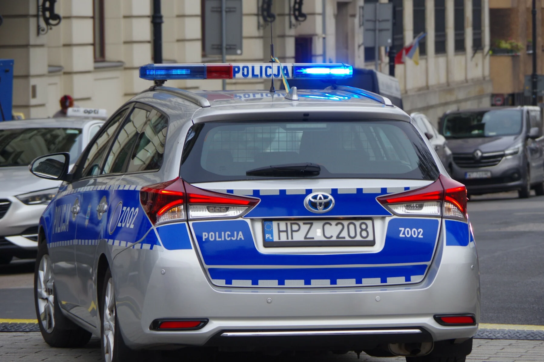 Radiowóz policyjny