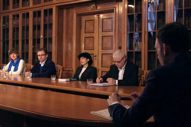 Uczestnicy debaty "Kultura i Rozwój"