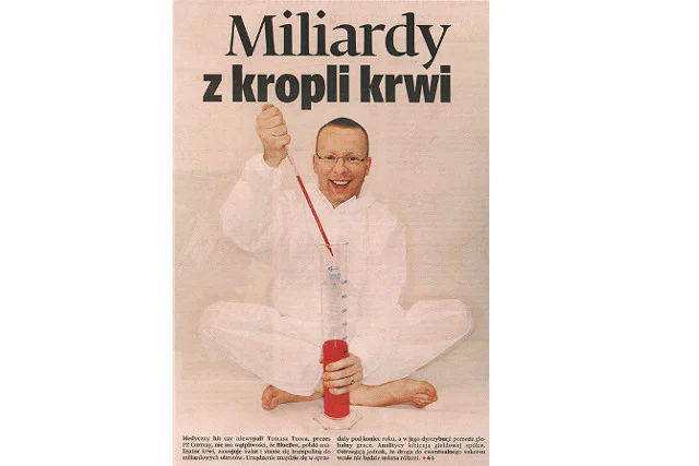 Tomasz Tuora i jego firma byli ulubieńcami biznesowych mediów