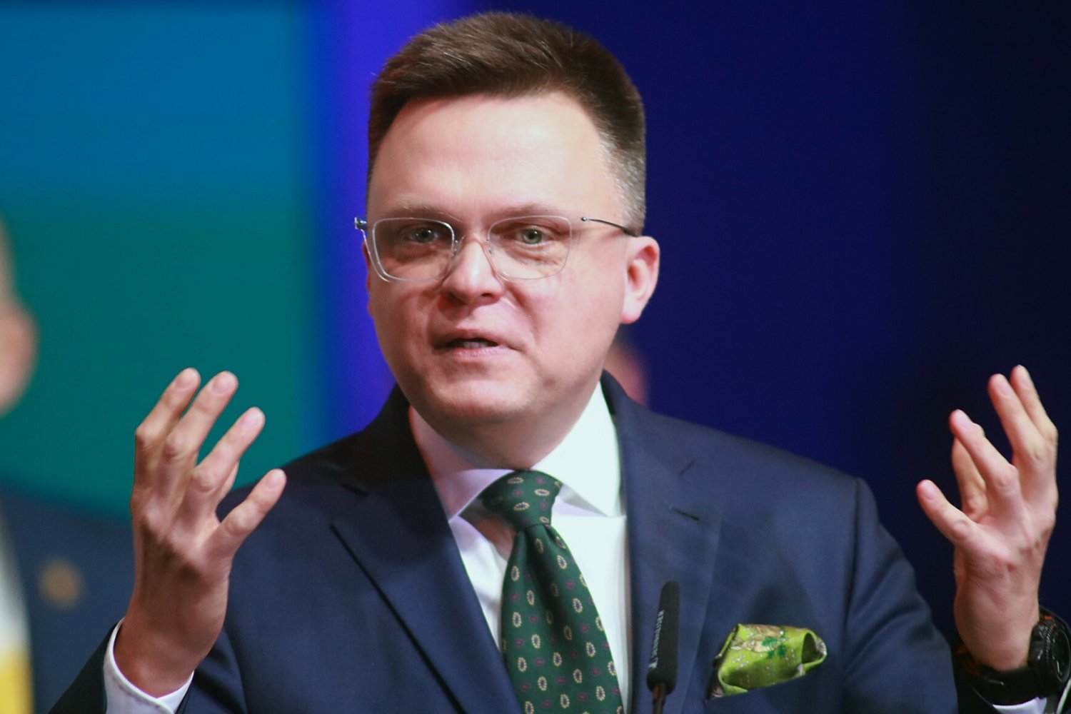 Szymon Hołownia, lider Polska 2050.