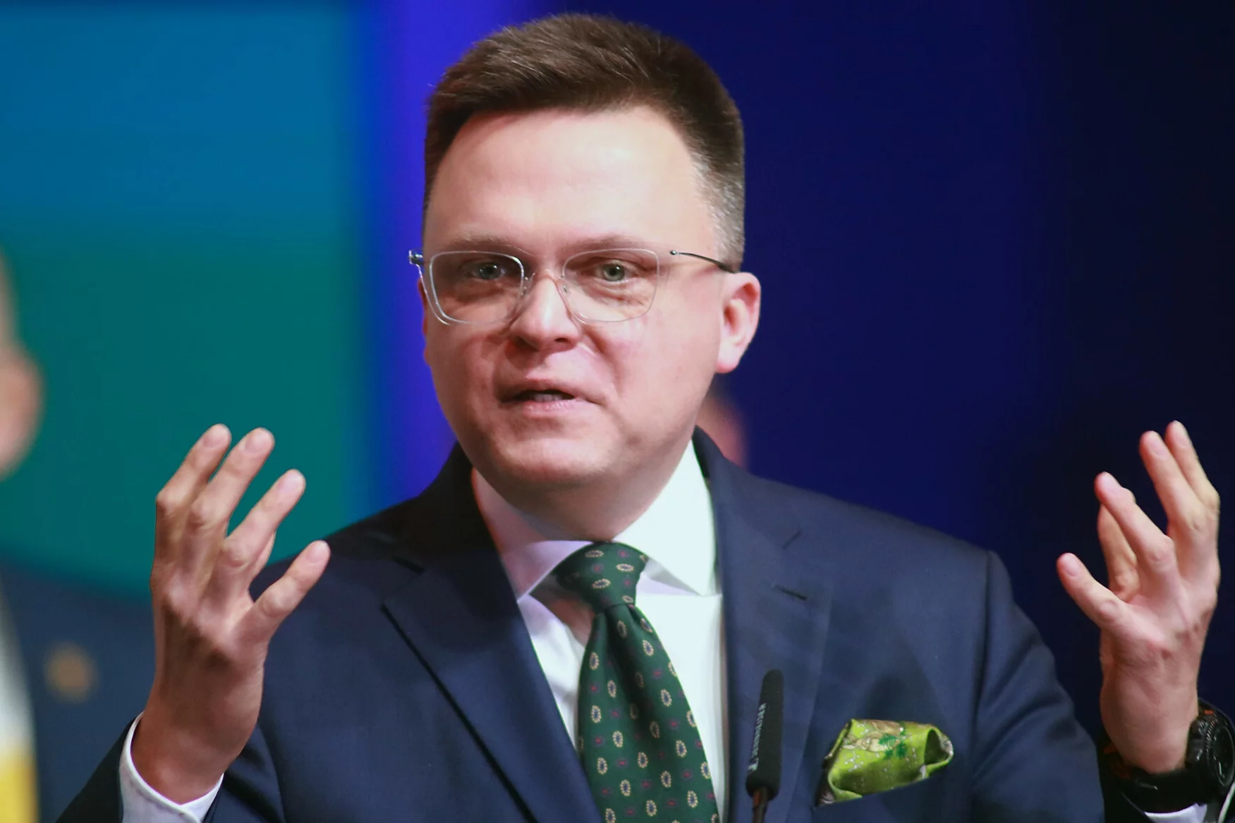 Szymon Hołownia, lider Polska 2050.