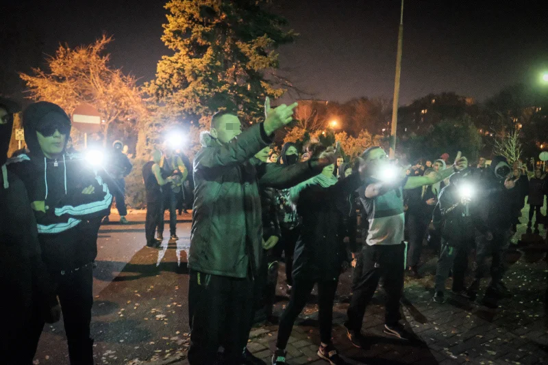 W niedzielę odbył się protest pod siedzibą konińskiej policji.