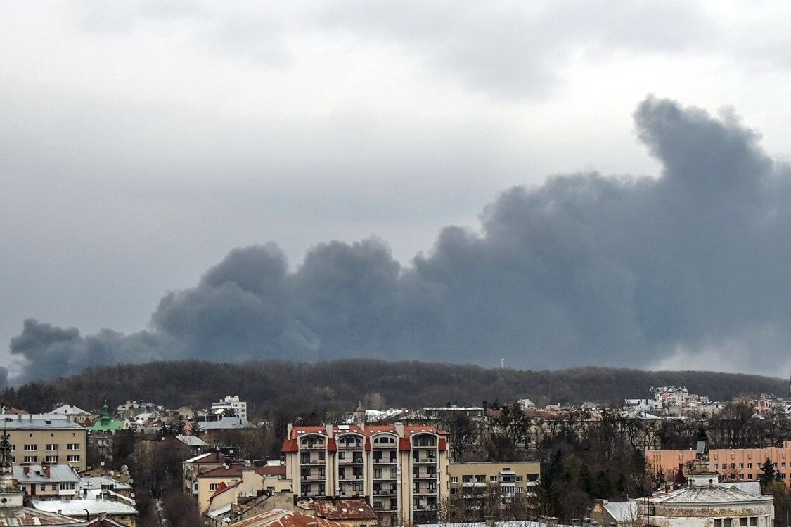 Kolejny zmasowany rosyjski atak na Ukrainę.
