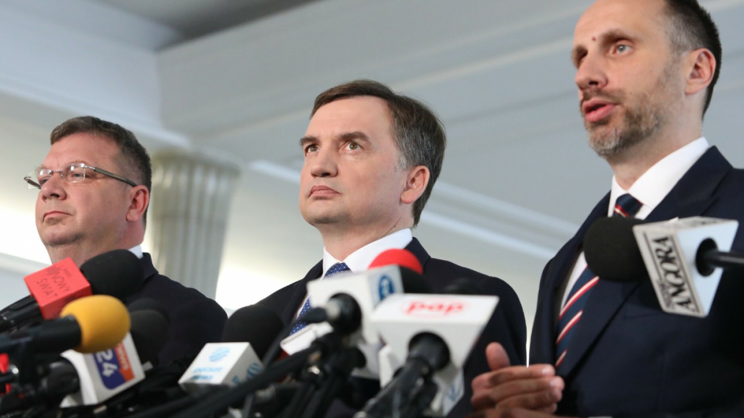 Solidarna Polska chce cofnąć zaplanowaną przez PiS likwidację górnictwa Michał Wójcik, Zbigniew Ziobro, Janusz Kowalski, Sejm