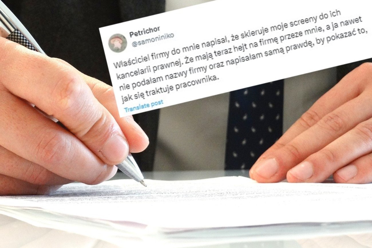 Zwolniona graficzka zostanie pozwana? Ministerstwo Sprawiedliwości radzi
