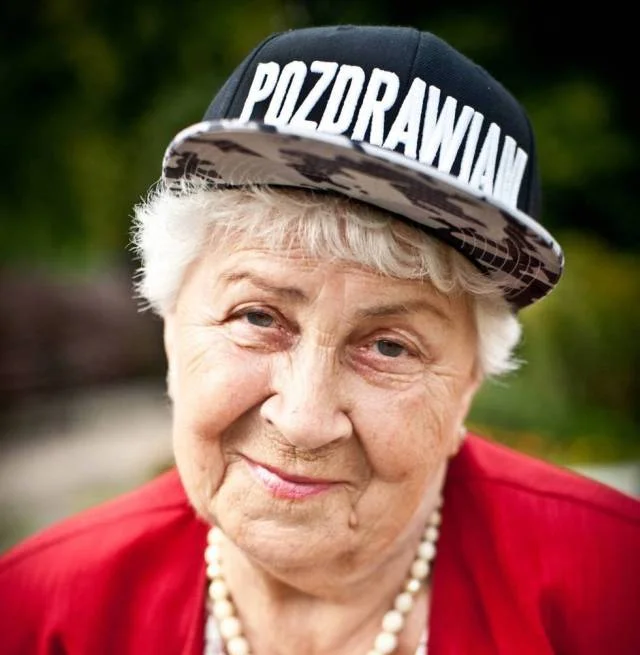 Warszawska seniorka - pani Wiesia :)