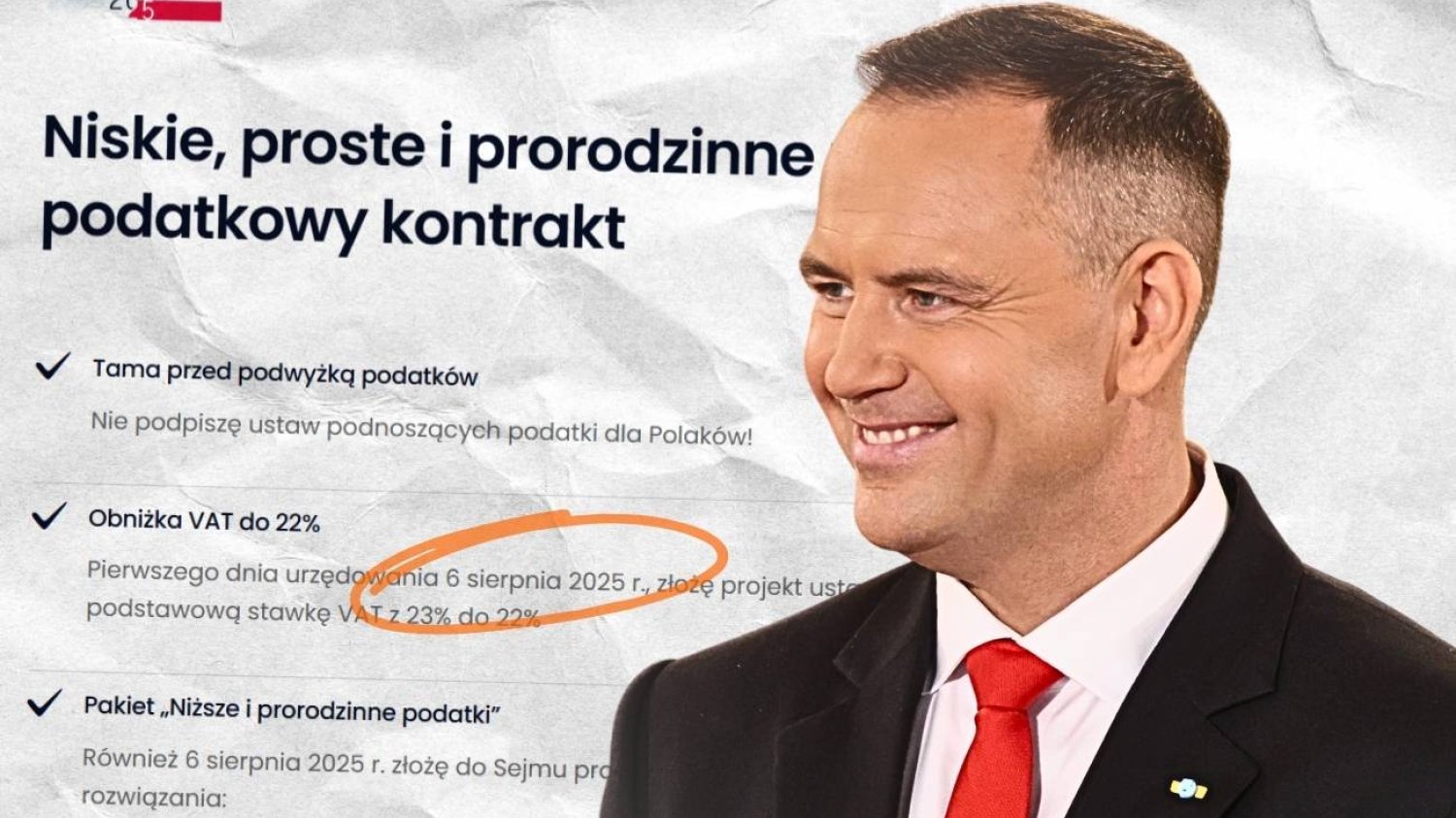 Karol Nawrocki już złamał jedną obietnicę wyborczą.