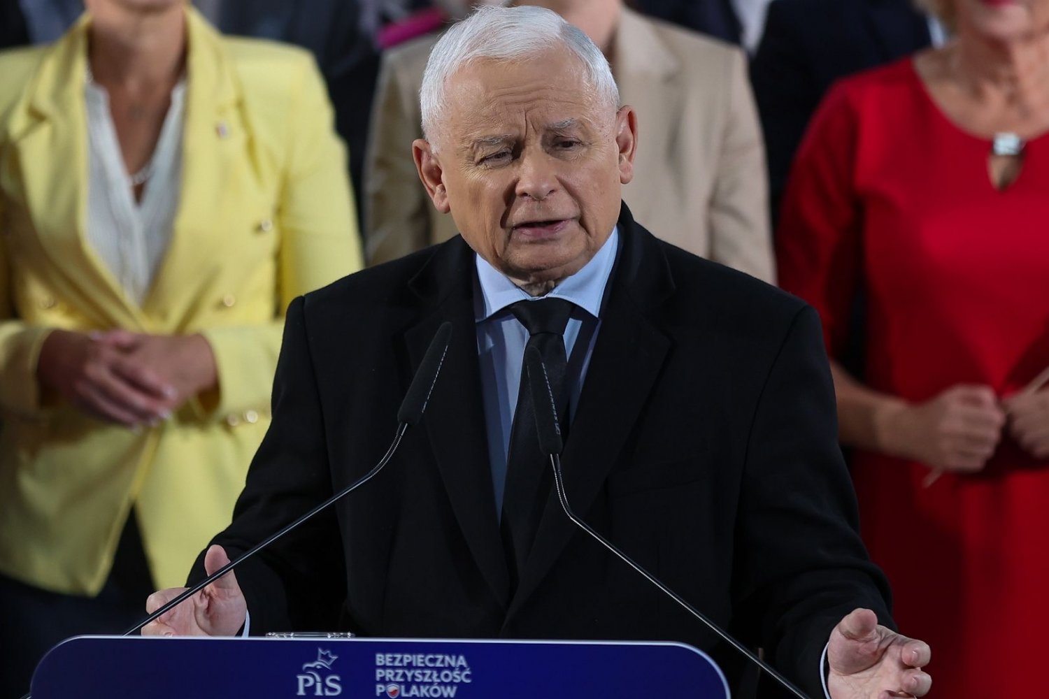Kaczyński we Wrocławiu. Porównał politykę KO do propozycji Hitlera.