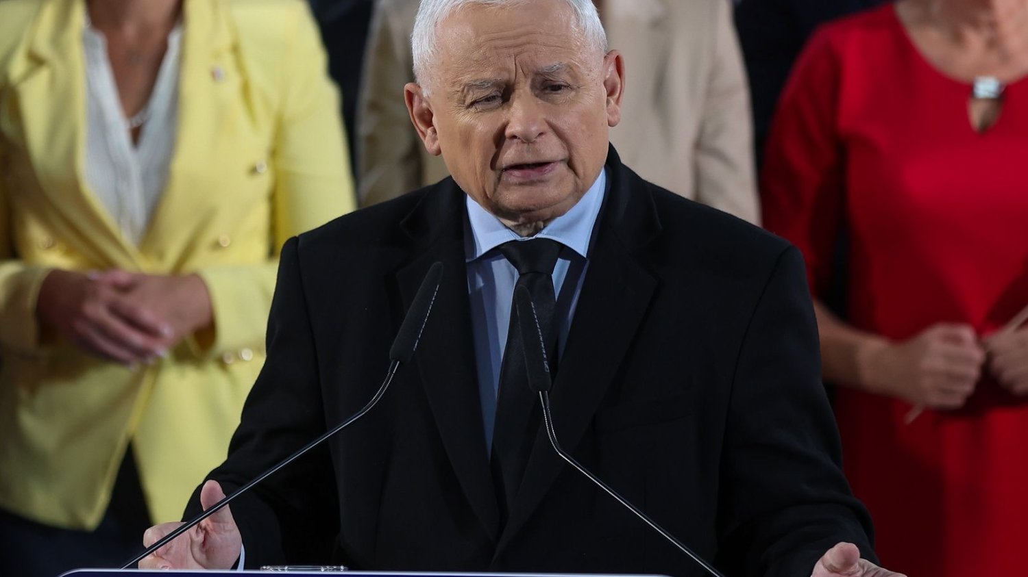 Kaczyński we Wrocławiu. Porównał politykę KO do propozycji Hitlera.