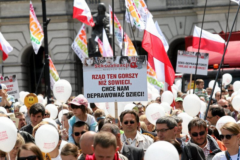 Marsz dla Życia i Rodziny w Warszawie.