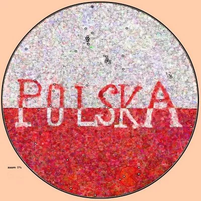 Malowanie kuli trwało trzy dni