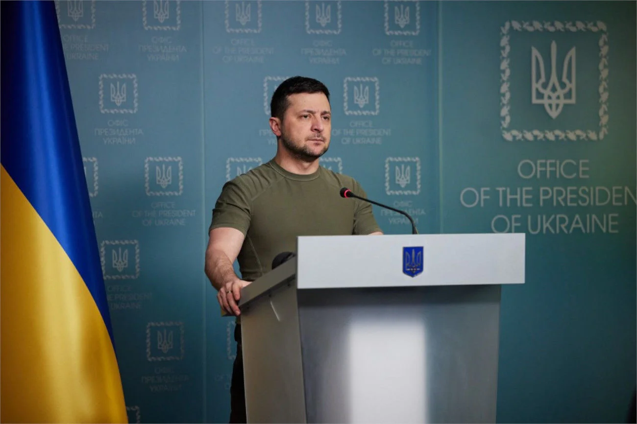 Wołodymyr Zełenski ponownie zaapelował do rodaków i żołnierzy rosyjskich.