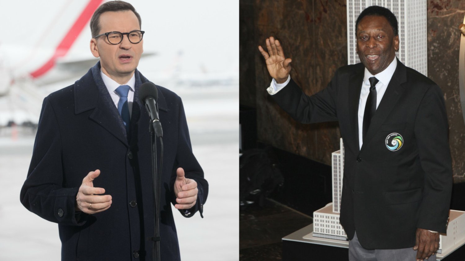 Premier Mateusz Morawiecki pożegnał legendarnego brazylijskiego wirtuoza wpisem na Facebooku.