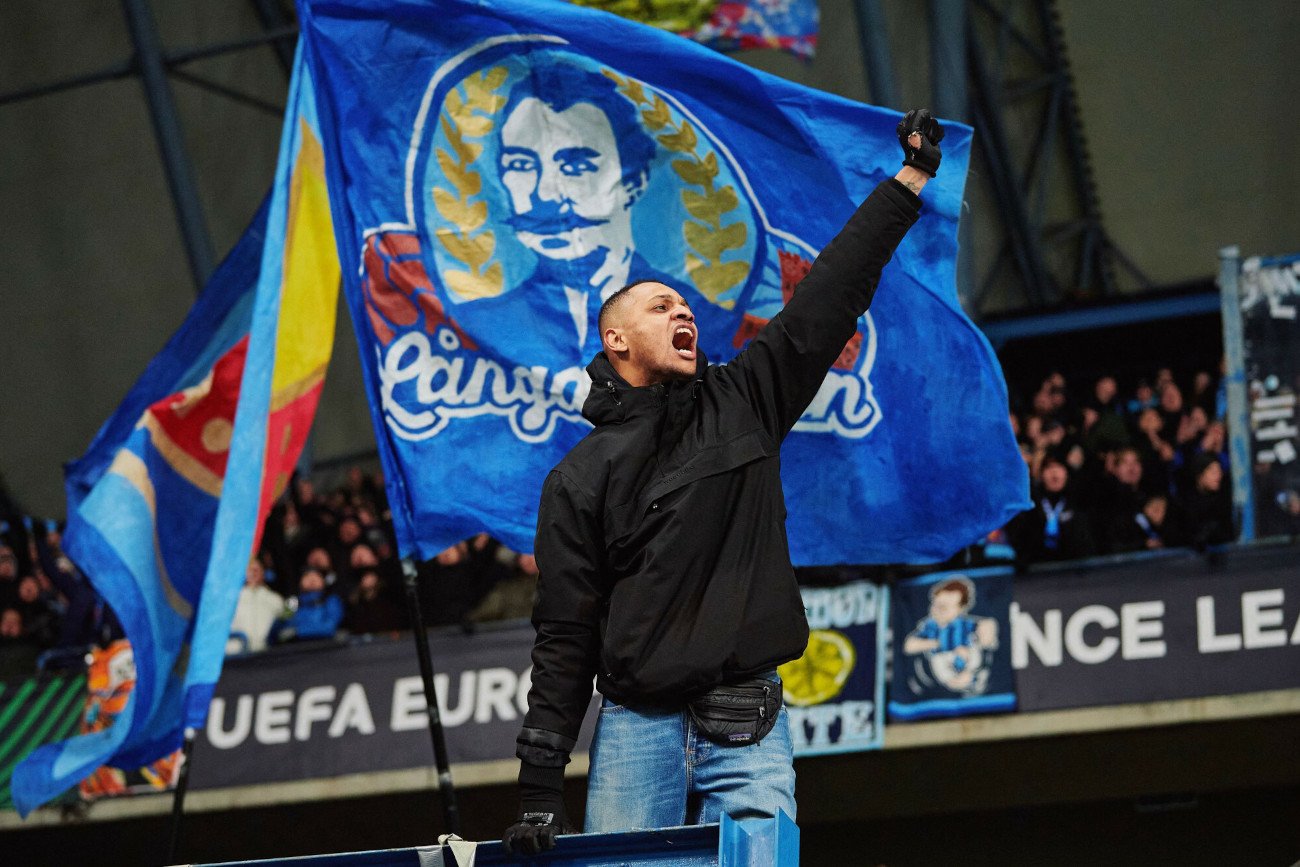 Kibice Djurgardens IF w licznej grupie pojawili się na stadionie w Poznaniu. W czwartek nie mieli jednak powodów do radości.