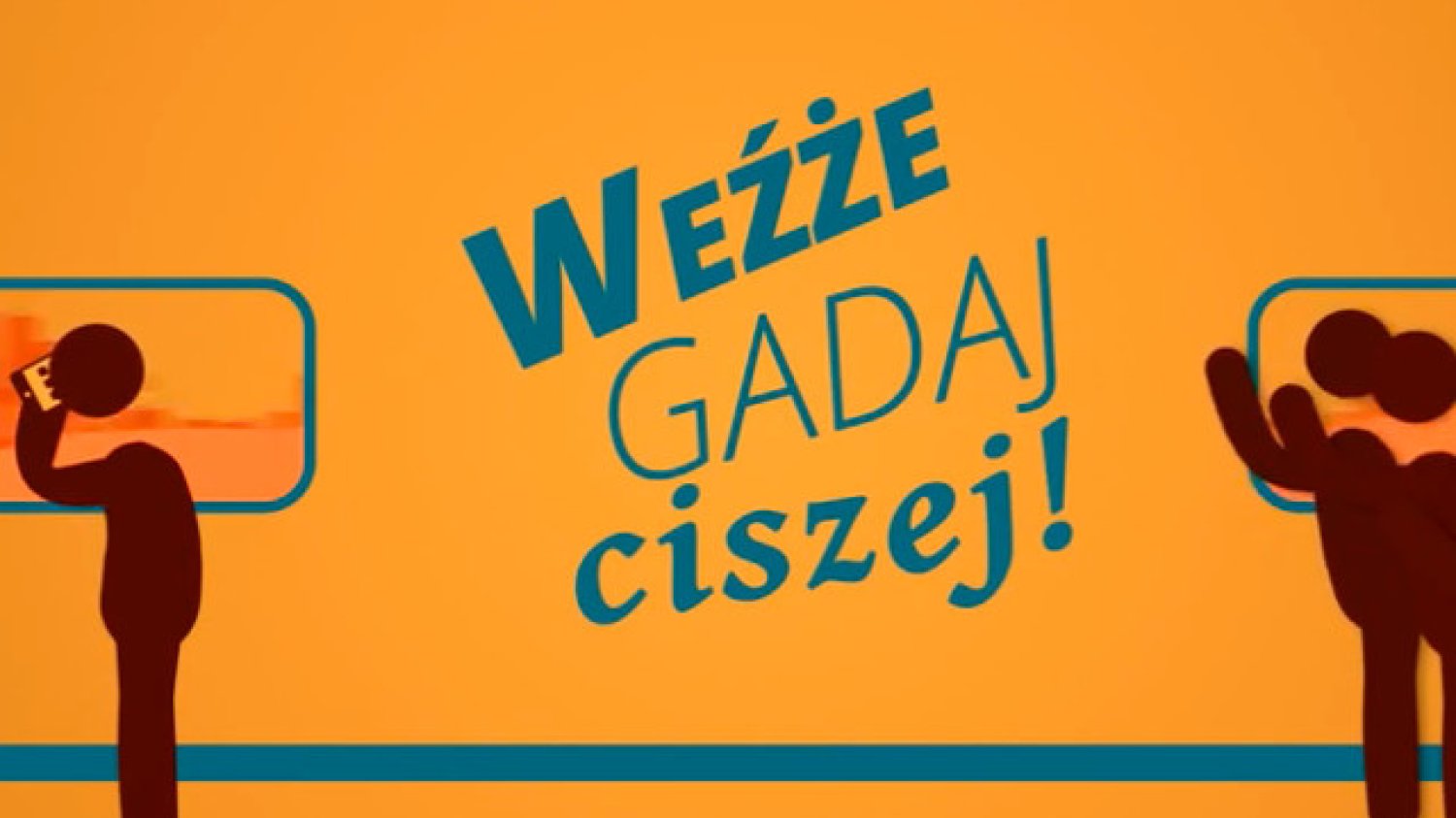 Krakowski Zarząd Infrastruktury Komunalnej i Transportu apeluje do podróżnych, by nie rozmawiali głośno przez telefon