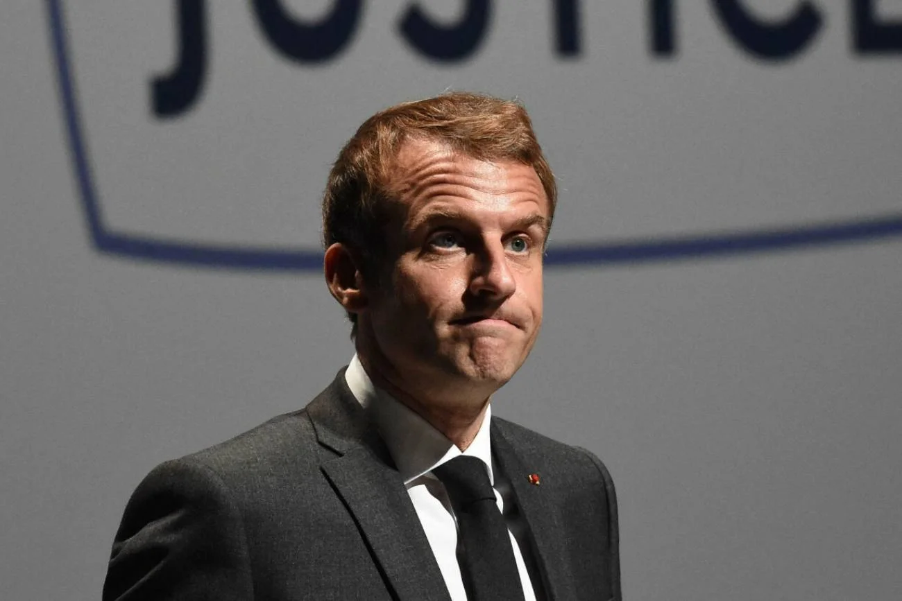 Prezydent Francji Emmanuel Macron.