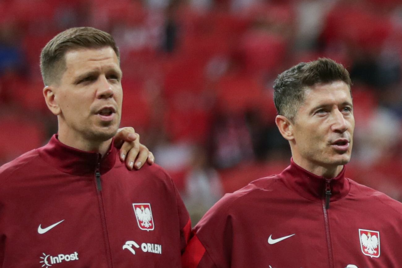 To Lewandowski zadzwonił jako pierwszy. Szczęsny opowiedział, co od niego usłyszał Wojciech Szczęsny i Robert Lewandowski