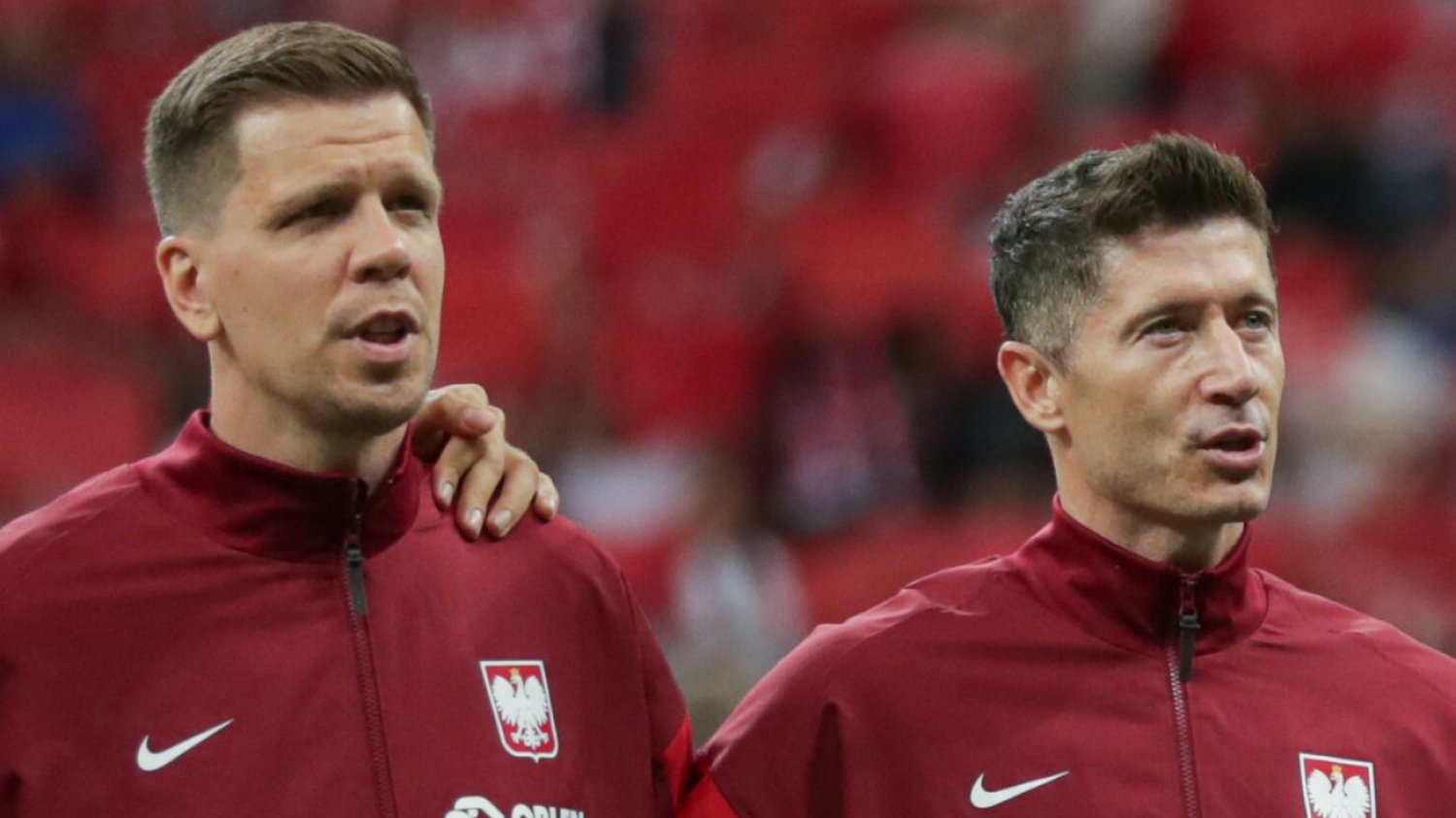 To Lewandowski zadzwonił jako pierwszy. Szczęsny opowiedział, co od niego usłyszał Wojciech Szczęsny i Robert Lewandowski