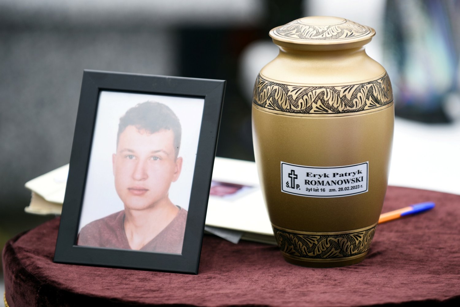 Pogrzeb 16-letniego Eryka z Zamościa.