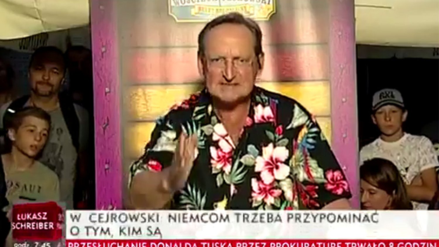 Wojciech Cejrowski kolejny raz urządził sobie seans nienawiści na antenie TVP Info.