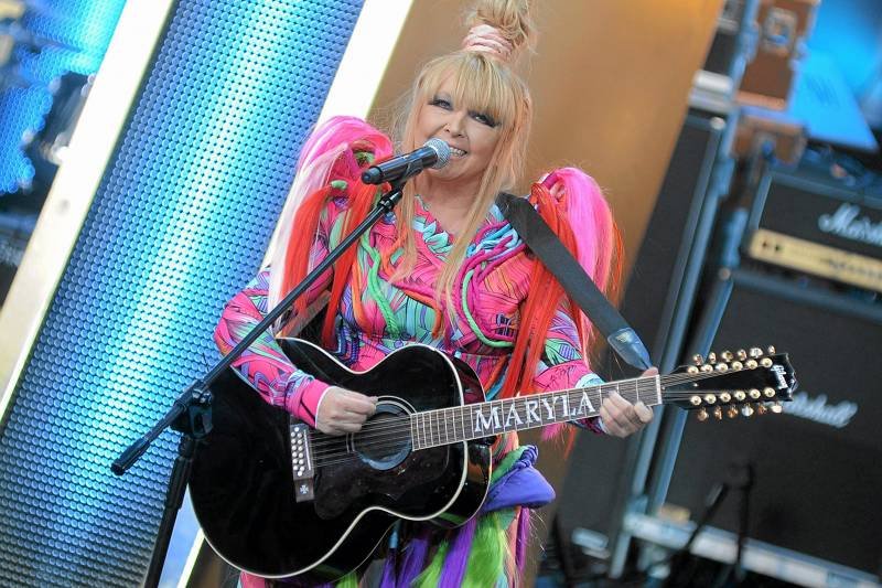 Maryla Rodowicz - jak dotąd pani wokalistka. Już wkrótce, być może, pani prezes klubu.