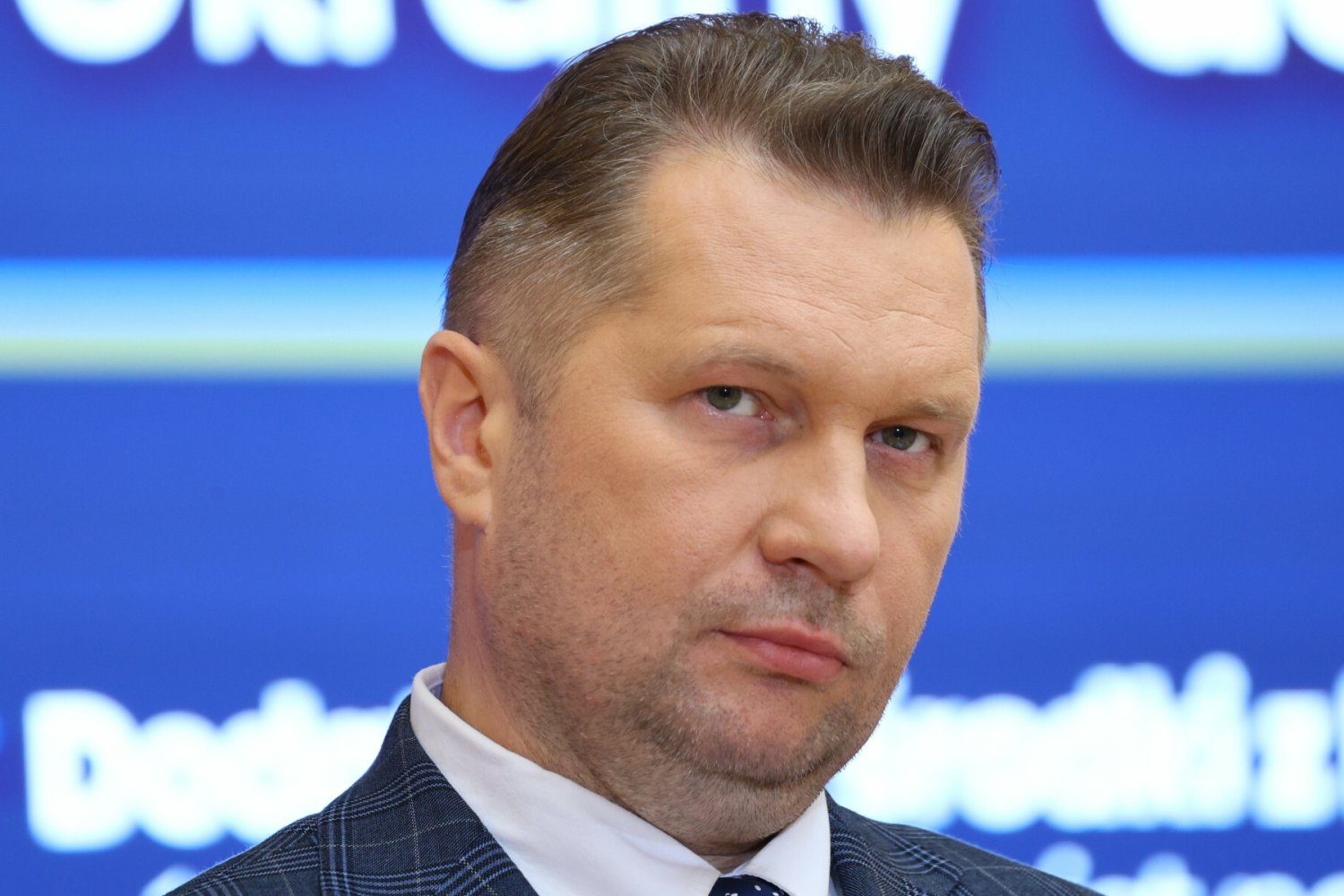 Szef resortu edukacji Przemysław Czarnek.
