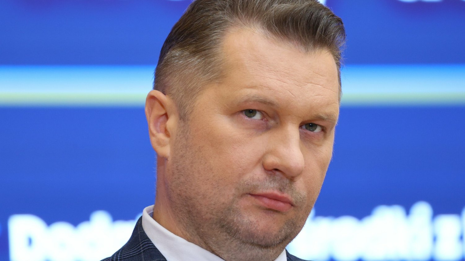 Szef resortu edukacji Przemysław Czarnek.