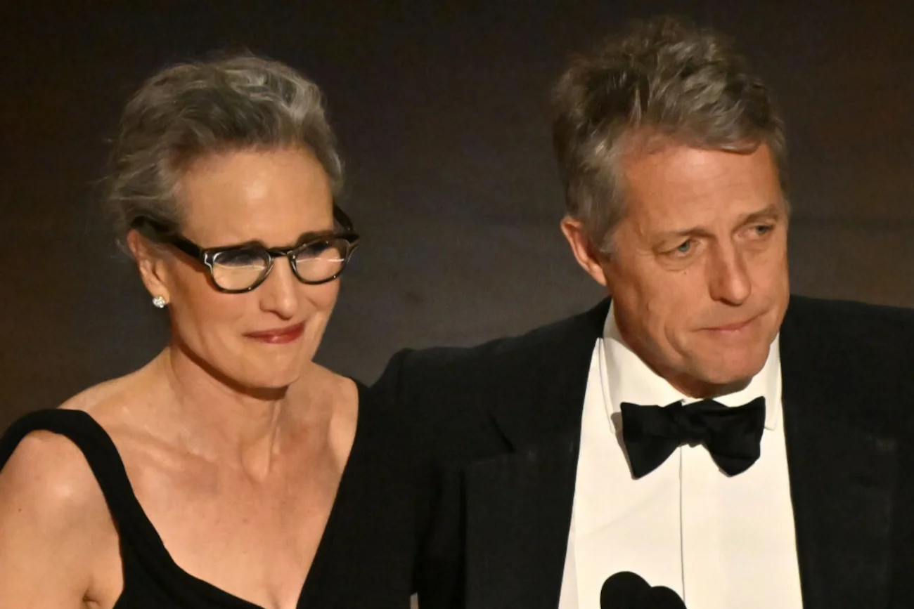Oscary 2023. Hugh Grant zażartował ze swojego wyglądu.