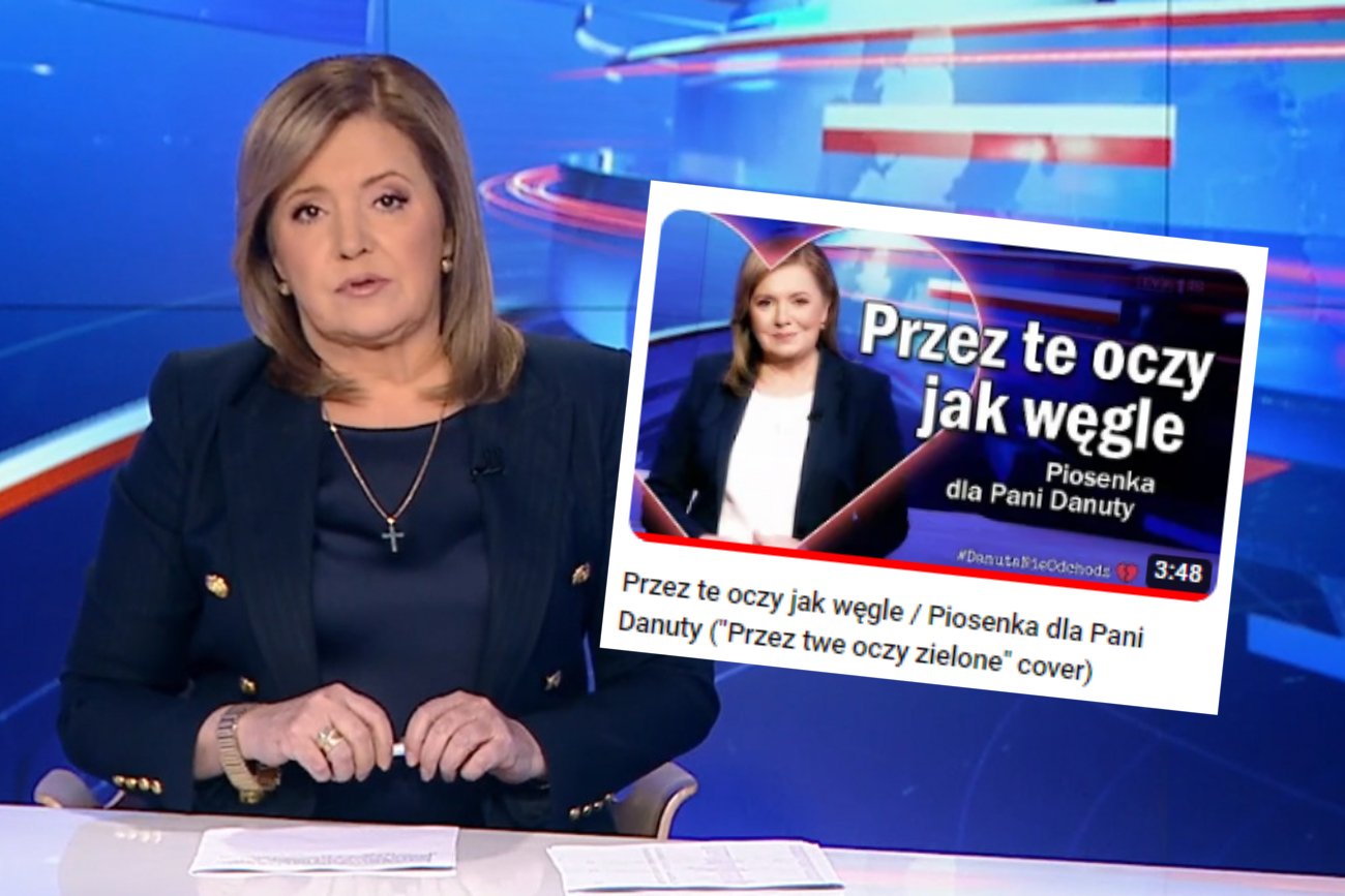 Wesołe Piosenki o Smutnych Sprawach NCNwK nagrały parodię piosenki "Przez twe oczy zielone" o Danucie Holeckiej.