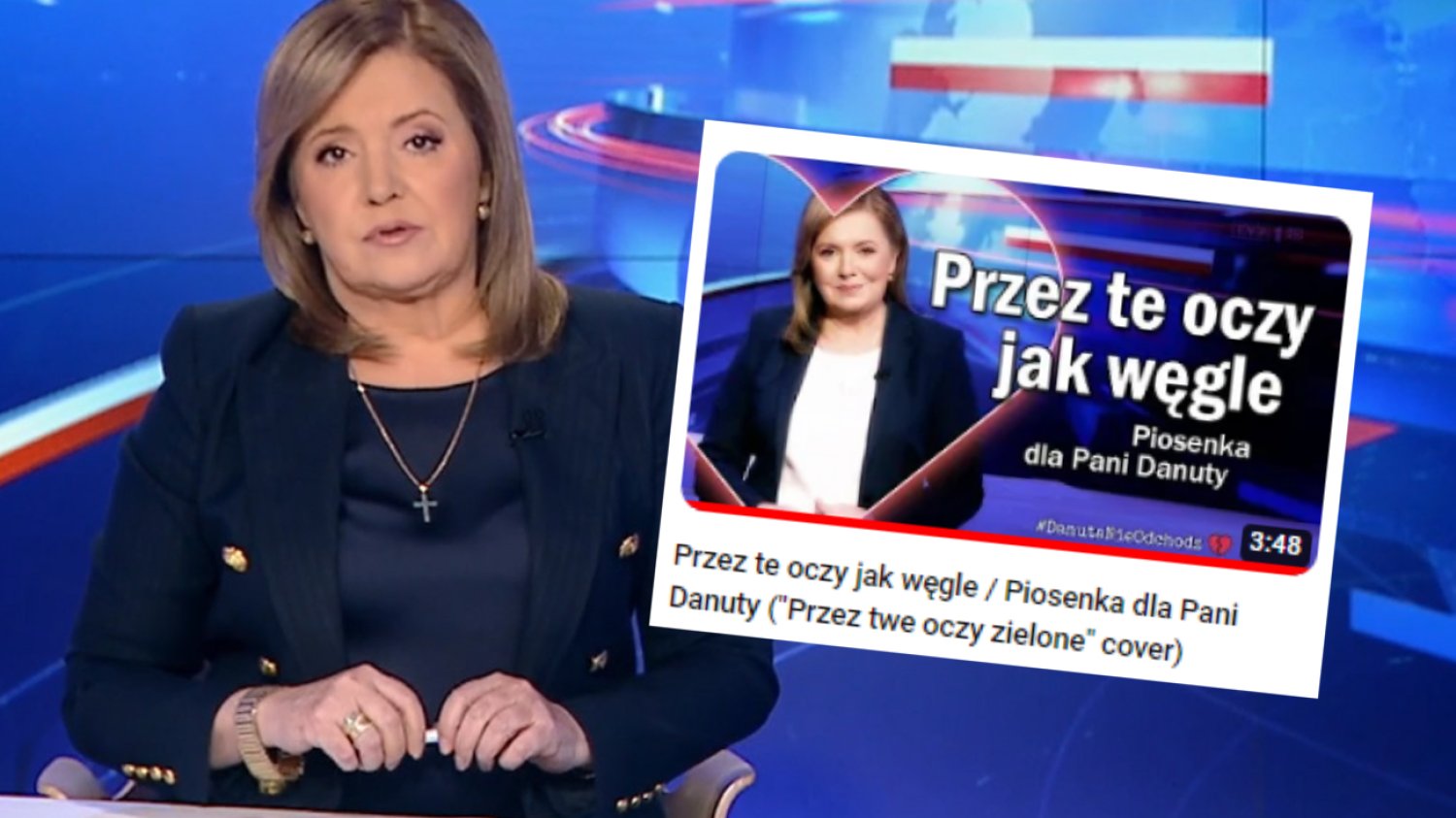 Wesołe Piosenki o Smutnych Sprawach NCNwK nagrały parodię piosenki "Przez twe oczy zielone" o Danucie Holeckiej. Wesołe Piosenki o Smutnych Sprawach NCNwK nagrały parodię piosenki "Przez twe oczy zielone" o Danucie Holeckiej.