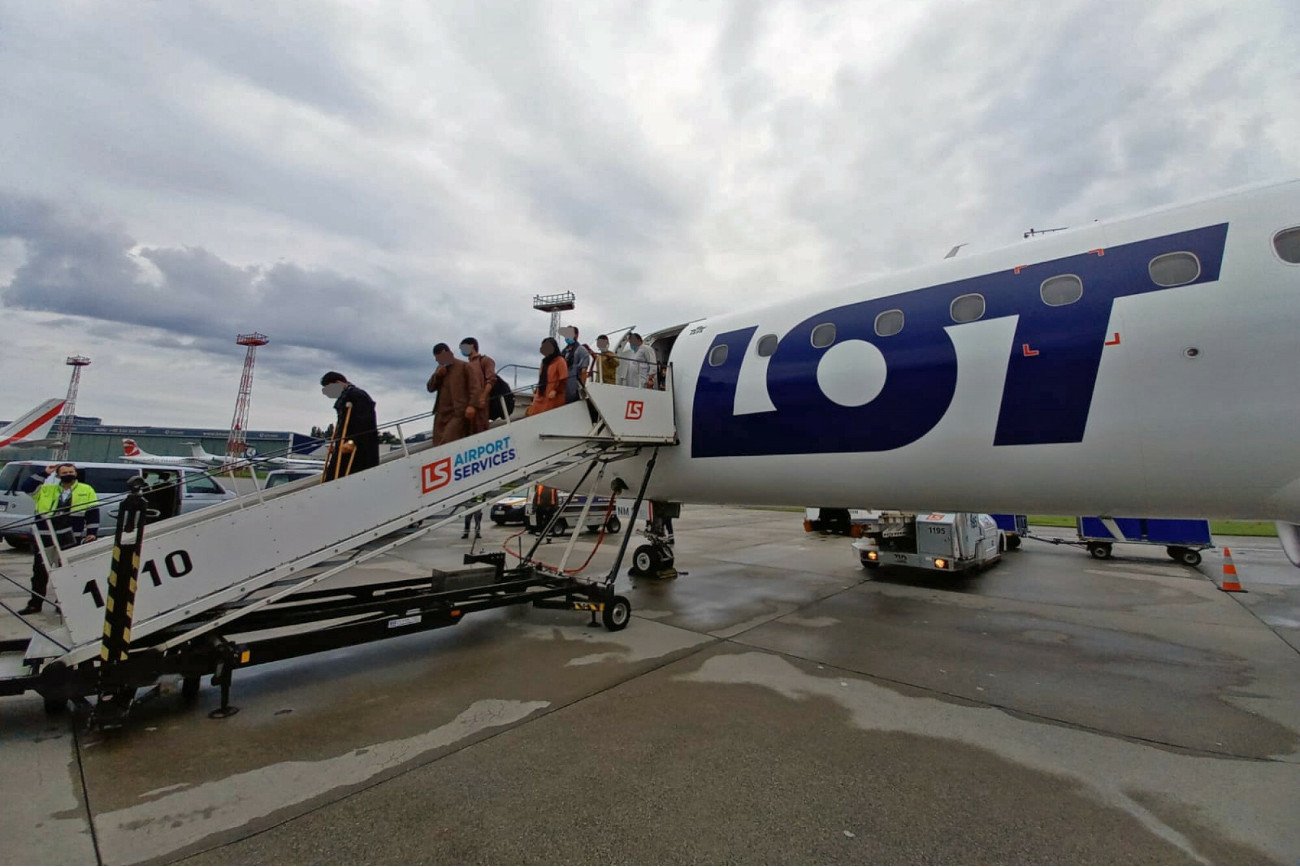 Rodzina Afganki Norii ewakuowana z Afganistanu.