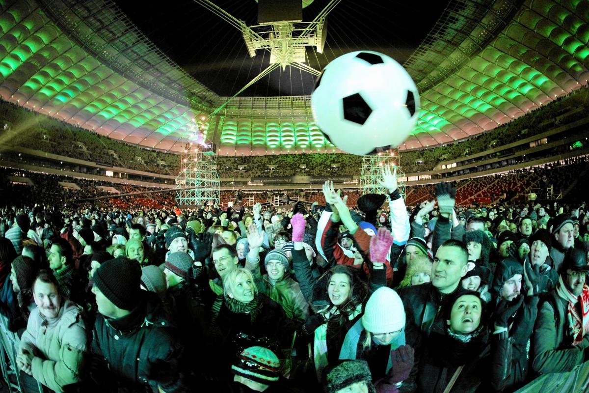 Styczeń 2011. Otwarcie Stadionu Narodowego w Warszawie