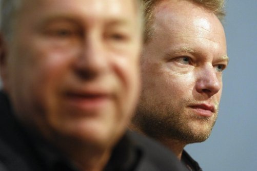 Jerzy Stuhr i jego syn Maciej.