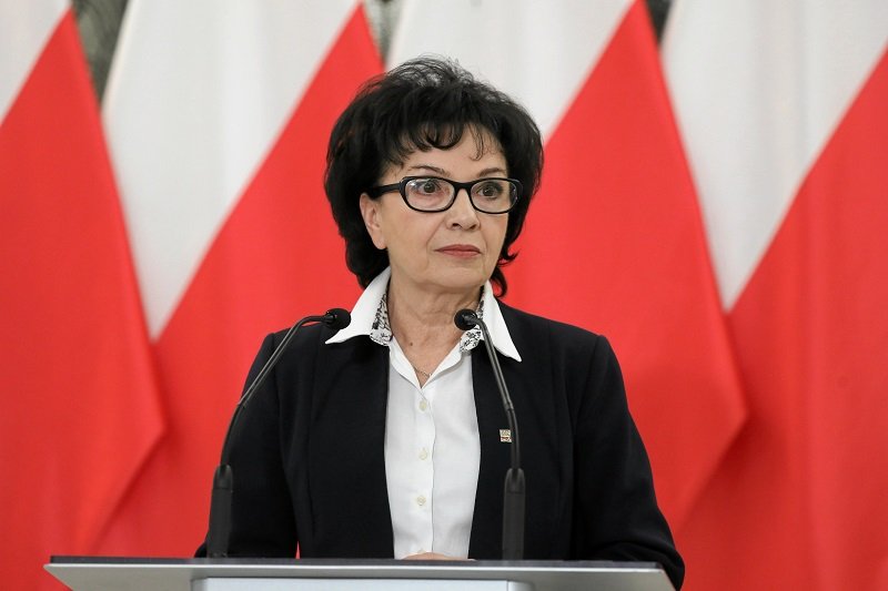 Elżbieta Witek zapowiedziała ujawnienie list poparcia do KRS.