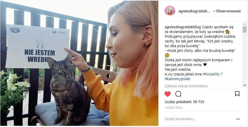Na zdjęciu Agnieszka Grzelak.
