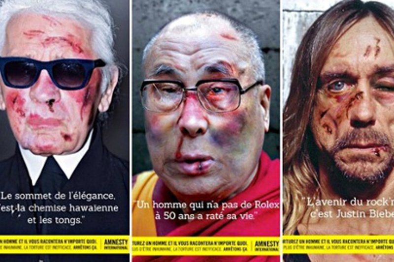 Tortury stosowane są w ponad 100 krajach.