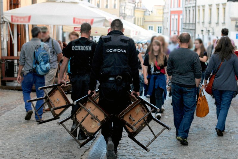 Wielu ochroniarzy jest nieprzygotowanych do interwencji