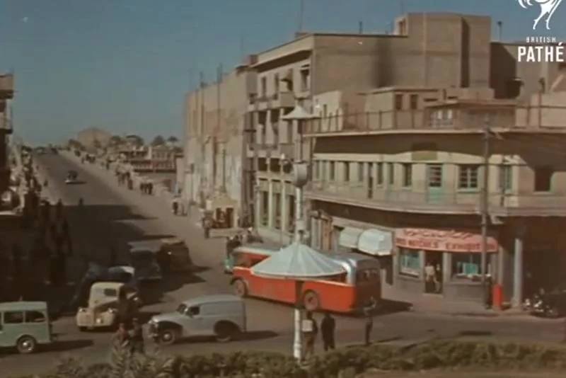 Ulice Bagdadu circa 1950