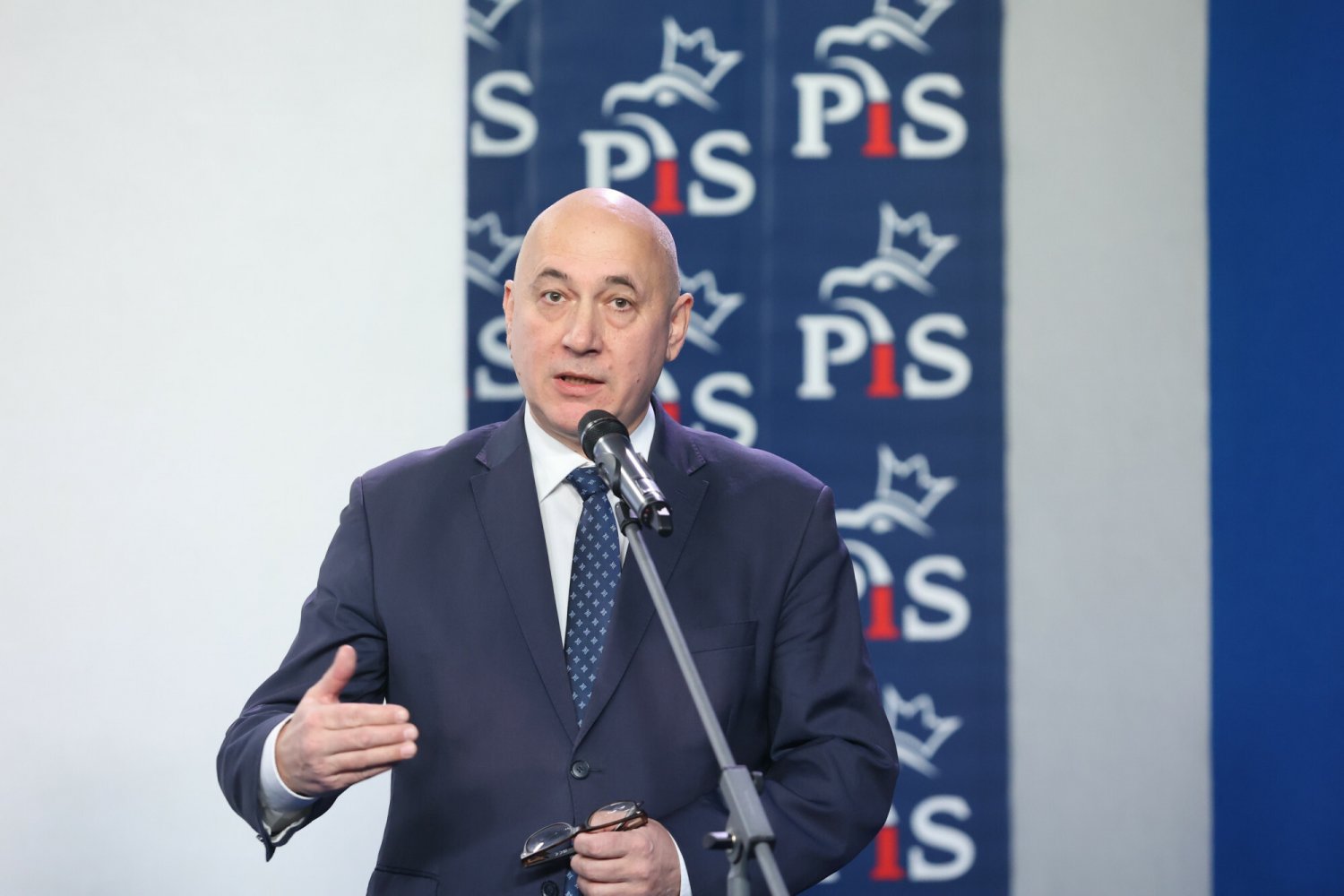 Europoseł Joachim Brudziński z PiS.