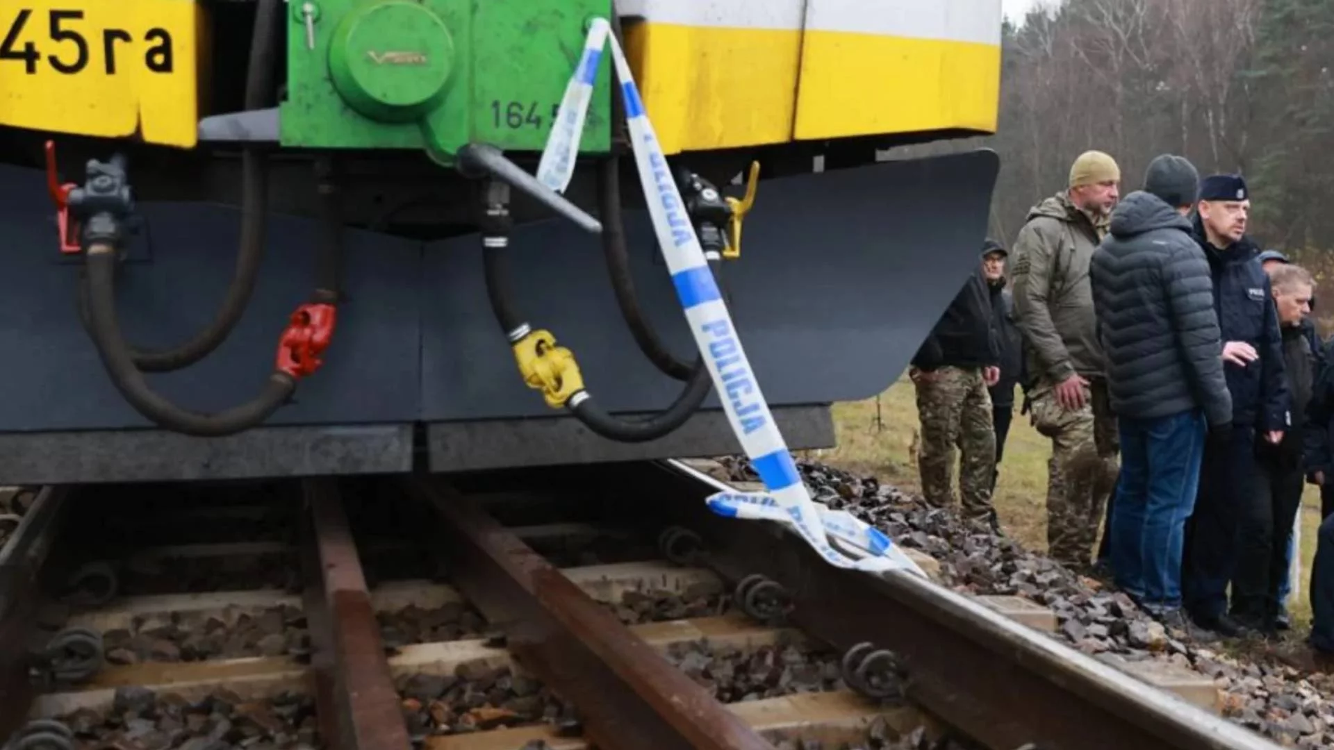 Volodymyr B. też wpadł. Kolejny dywersant od akcji na kolei zatrzymany