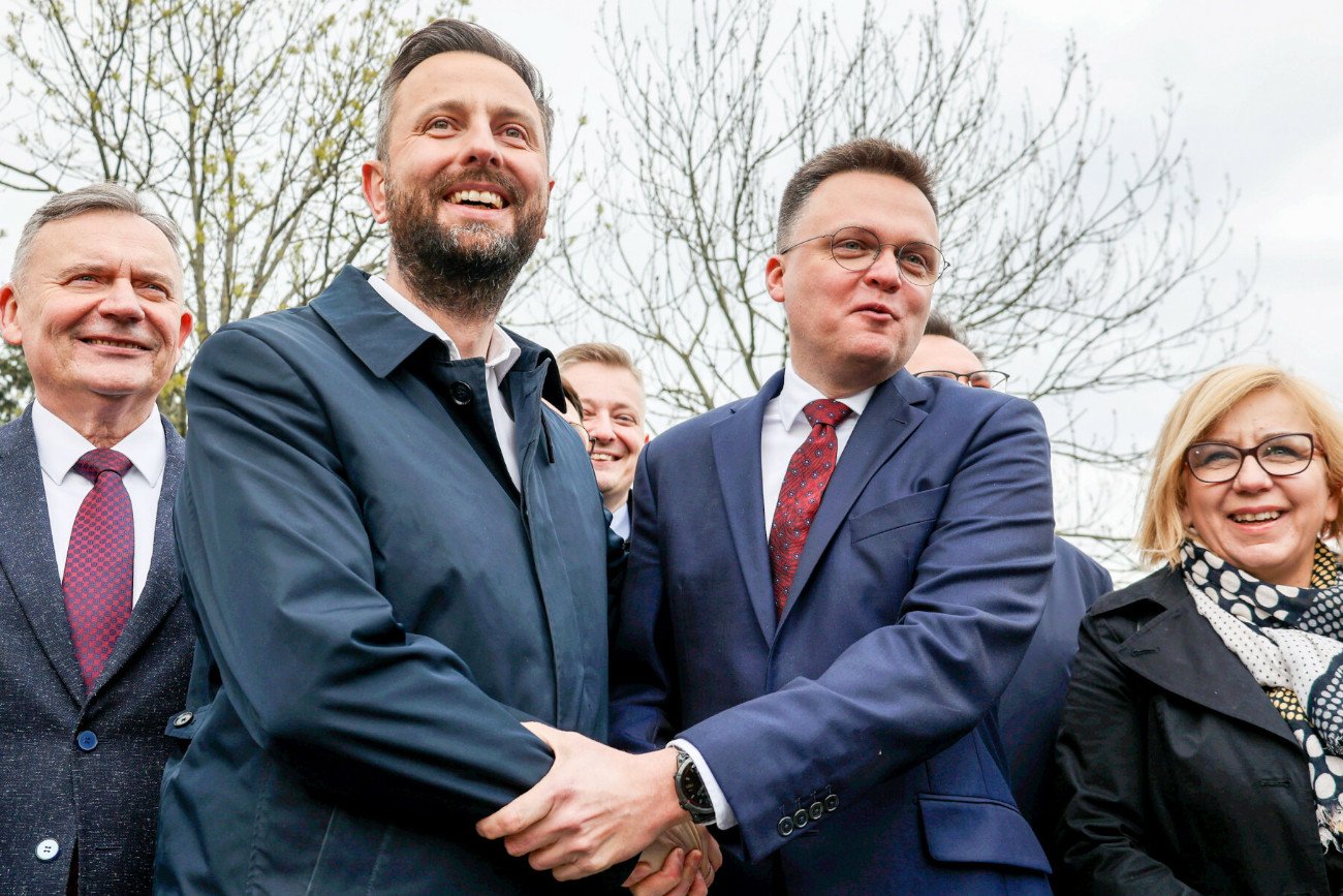 Władysław Kosiniak-Kamysz i Szymon Hołownia ogłosili wspólny start w wyborach parlamentarnych